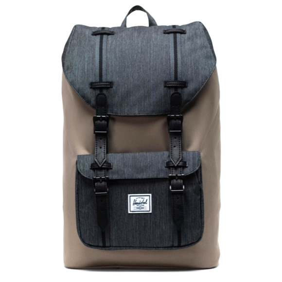 Herschel Supply Co. Little America Mid-Volume Timberwolf/Black Denim/Black main image 3